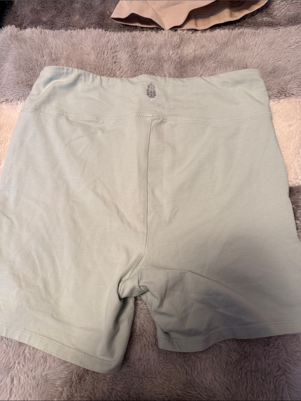 FP Movement by Free People Mint Green Stretch Bike Shorts - Picture 1 of 5